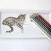 reserved listing for Christine: cat porcelain tray, bear mug, bear brooch