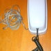 SALE Vintage AT&T Trimline Touchtone Corded Wall Hanging White Black Telephone Desk Tabletop Counter Push Button Phone