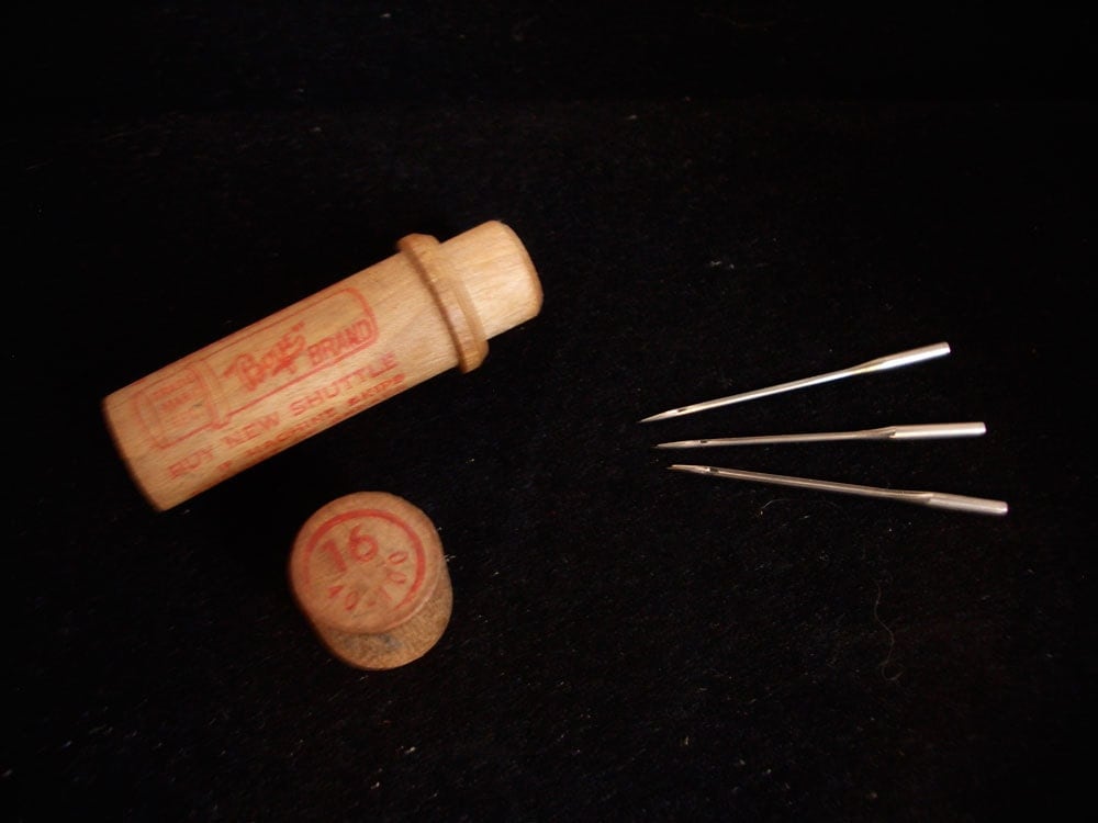 Antique Boye sewing machine needles size 16