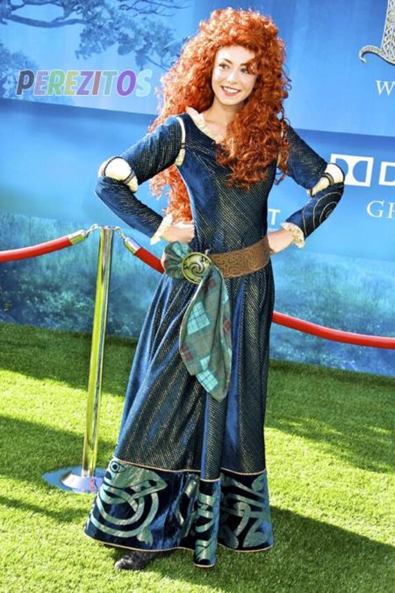 Merida inspired Running costume Reserved for Margaret Payment