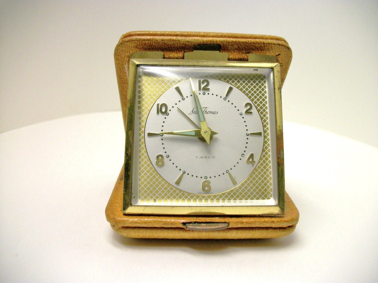 Vintage 7 Jewels Germany Seth Thomas Travel Alarm by ToysNwhatNot
