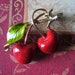 Vintage Cherry Brooch