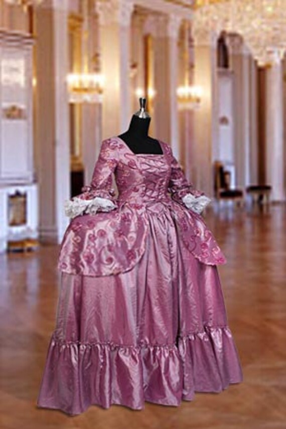 Renaissance Baroque Gown or Medieval Dress Gown by YourDressmaker