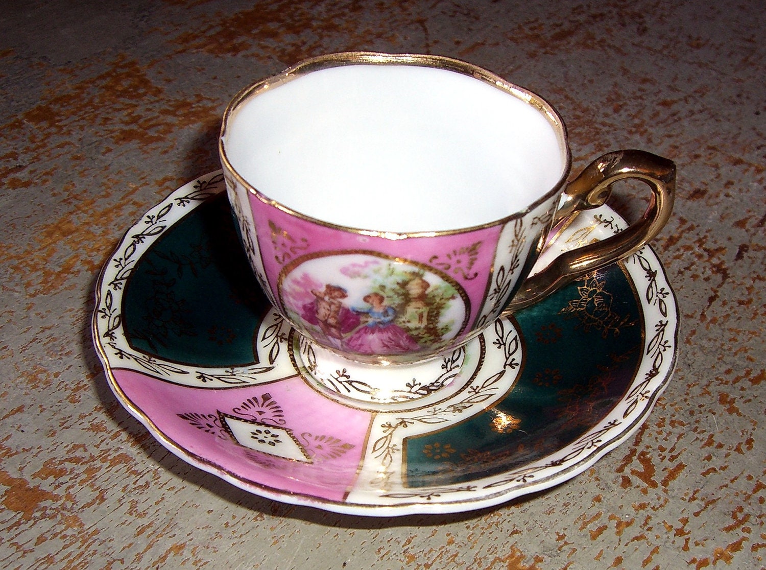 occupied japan miniature tea cup and saucer