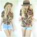 Women's Vintage Hawaiian shirt S-M