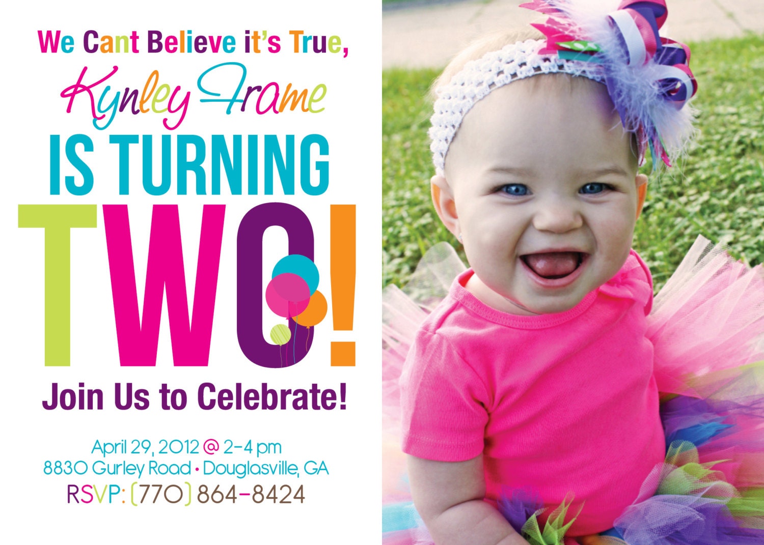 2 Year Old Birthday Invitation Wording 8