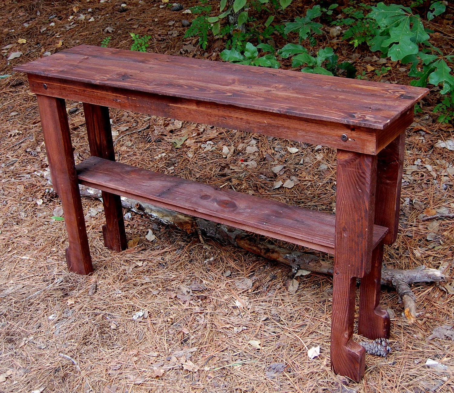 Entry/Sofa/Hall Table from Reclaimed Wood by LooneyBinTradingCo