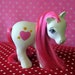 RESERVED FOR MARIE -- My Little Pony G1 Sweetheart, My Little Pony Tales, 1983, Near Mint