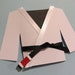 jiu jitsu martial arts gi blank card