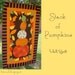 STACK of PUMPKINS Wall Art QUILT Seasonal Home and Living Décor Fall Autumn Photo Props