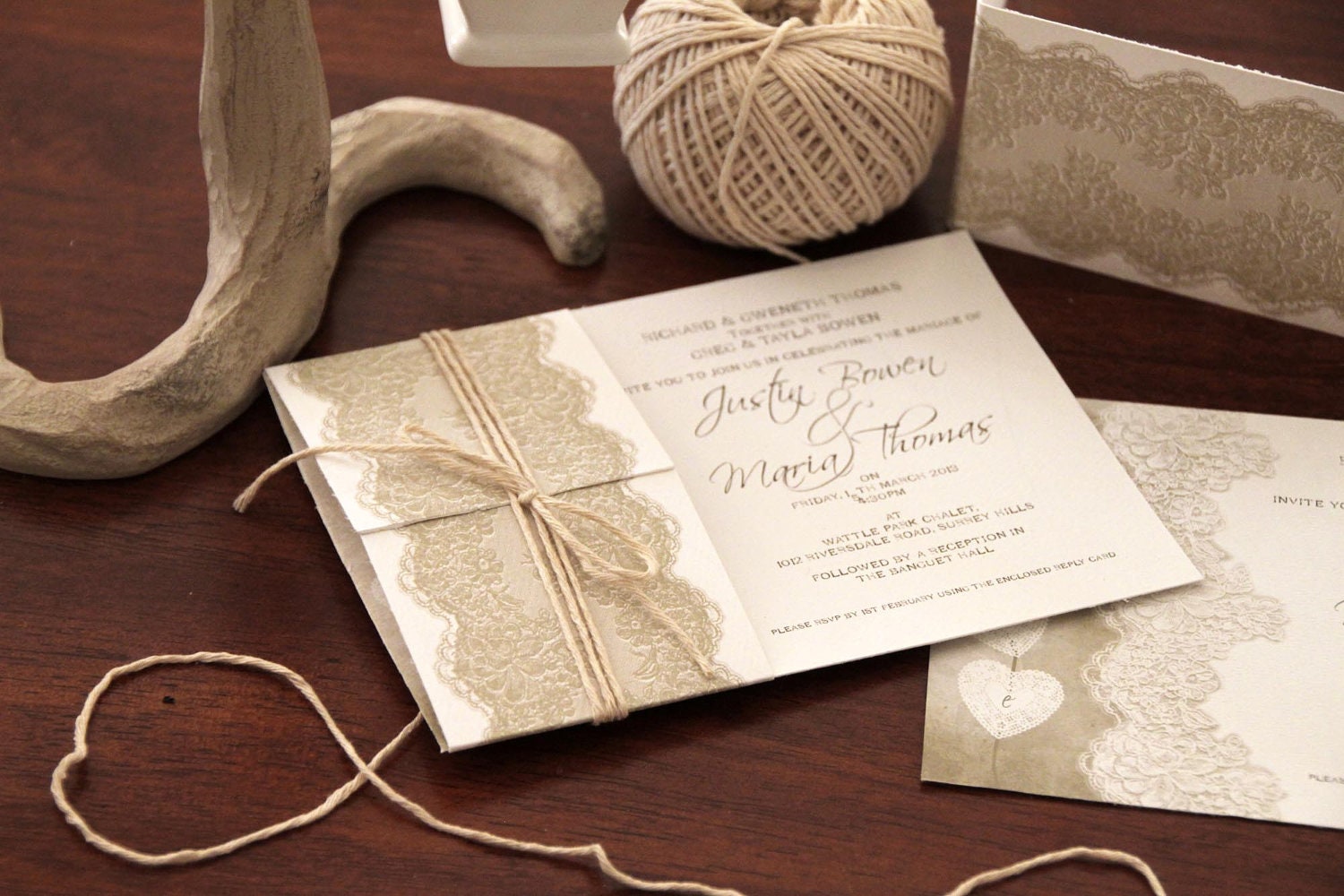 Hochzeitseinladungen landhausstil – mailmal