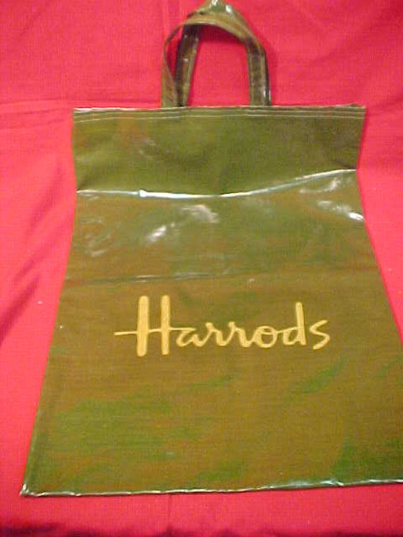 Harrods Shopping Tote Bag Knightsbridge London Pair of Chic