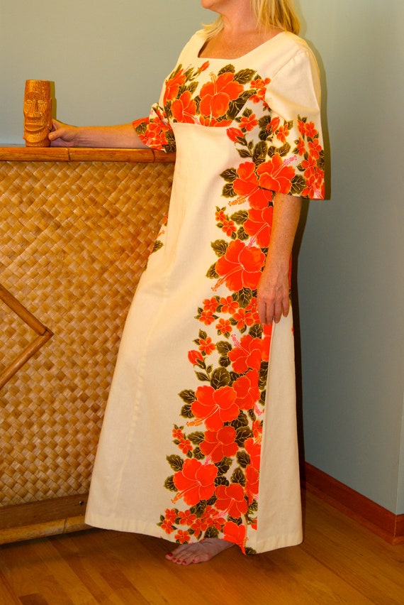 vintage muumuu dress