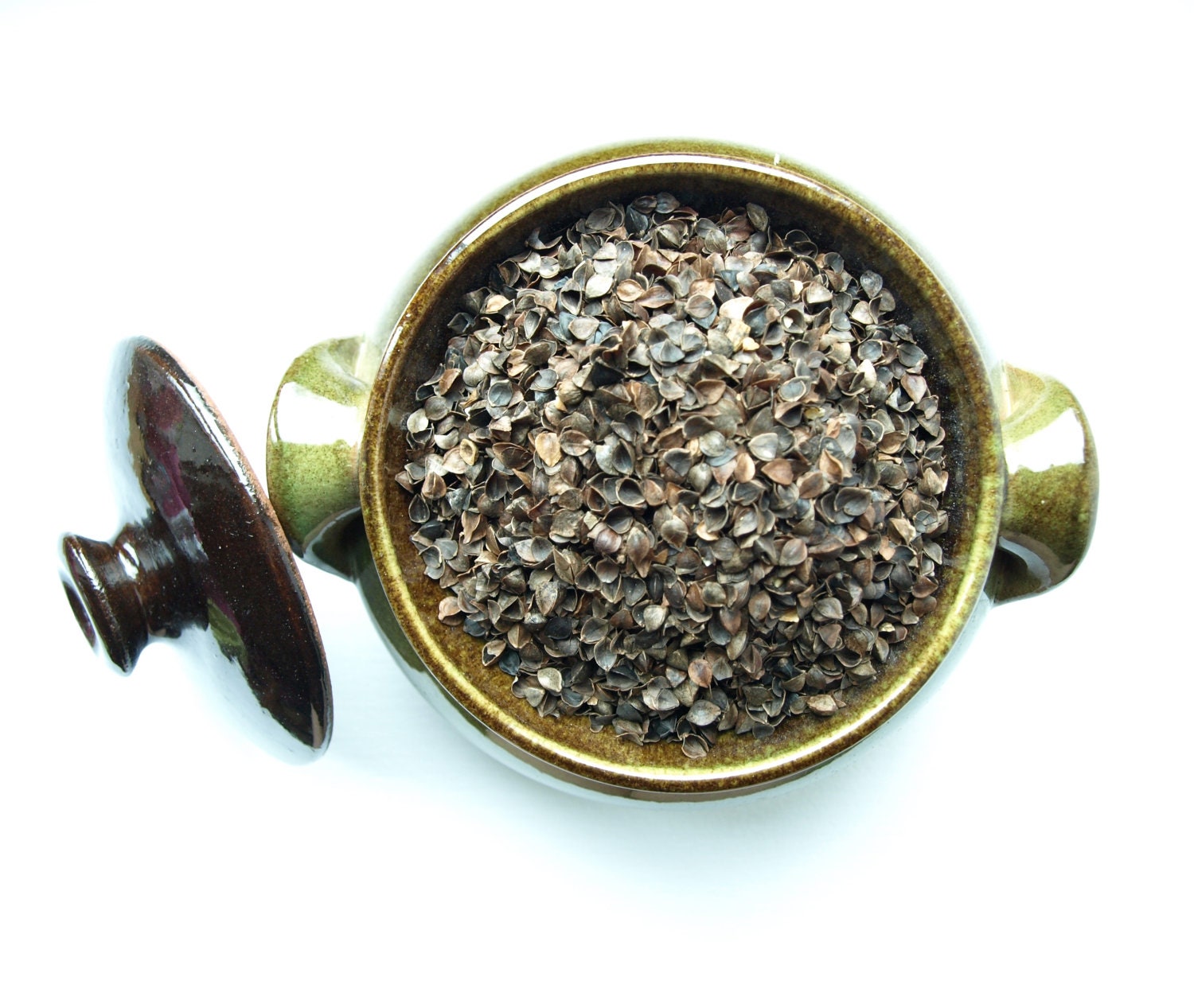 Organic buckwheat hulls for DIY pillows Meditation cushion