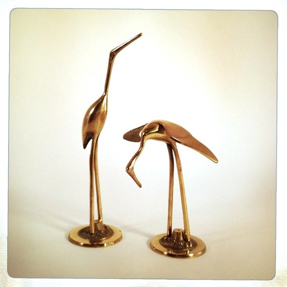 sandhill crane figurines