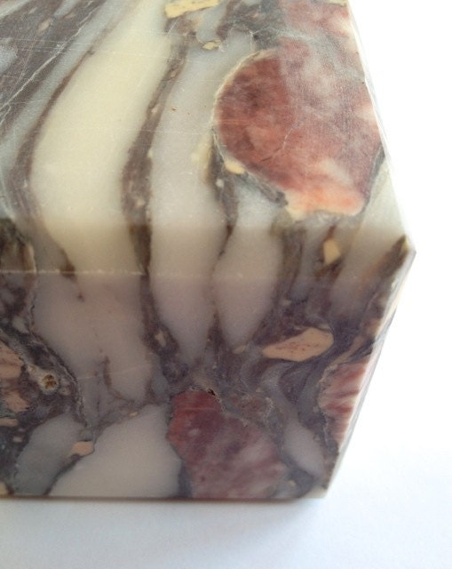 Conglomerate rock paperweight colourful sedimentary rock 900