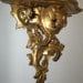 RESERVED Gold Leaf Italian Shelf