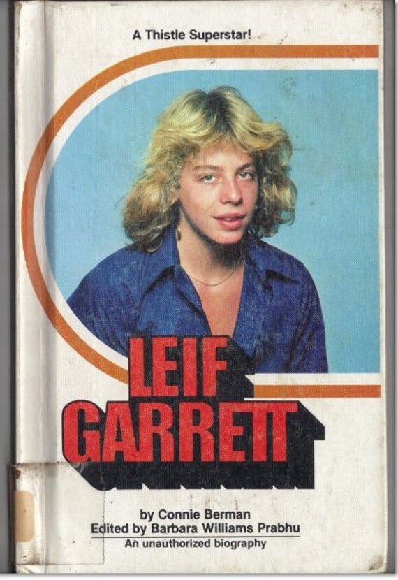 Leif Garrett An Unauthorized Biography 1979 by SalleeB on Etsy