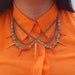 Spiked Skull Peter Pan Necklace