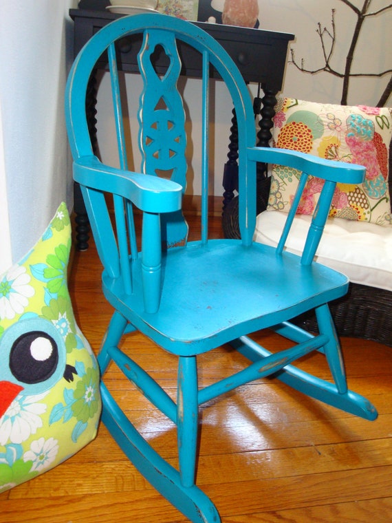 Items similar to Beautiful Handpainted Upcycled Unique Kids Wood