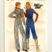 Jumpsuit Pattern - Uncut - Size 9/10, Bust 30-1/2"