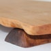 Large Wild Edge cherry Footed Cutting Board Great for ikebana/art board