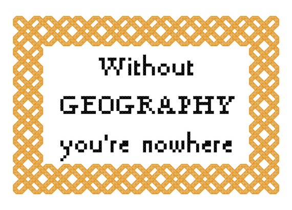 the geography of nowhere