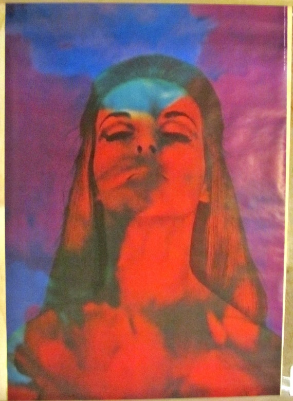 Purple ECSTASY Poster 1967 by JamesPrestonVintage on Etsy