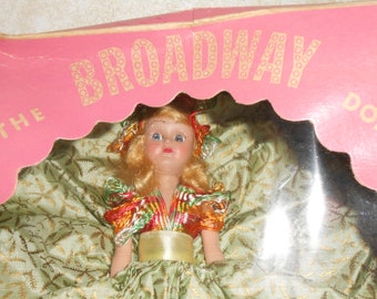 1940's Broadway Doll in Box, Celluiod