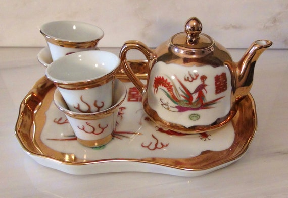 miniature bone china tea sets