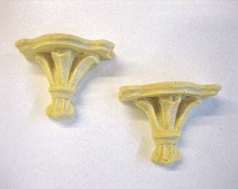Dollhouse Miniature Wall Sconces (set of 2)