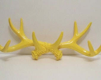 Deer Antlers-Rustic Faux 10 Point-Hat, Scarves, Coat Rack-Man Cave