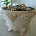 PRETTY in Pink Milk Glass Candy Dish 1950's