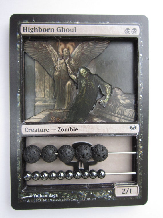 MtG Magic the Gathering 3D Life Counter Highborn Ghoul