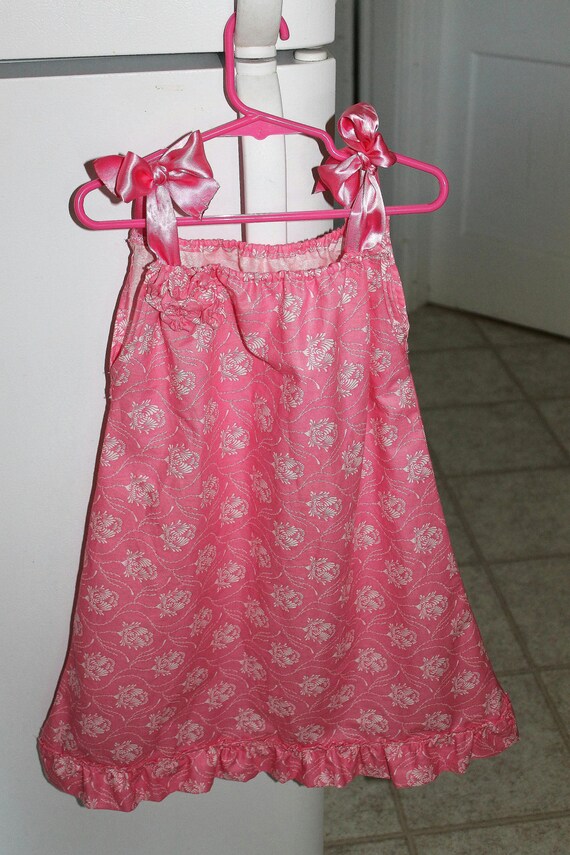 ribbon tie dress