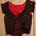 Misses' Brocade Pirate/Renaissance Bodice - Size 20