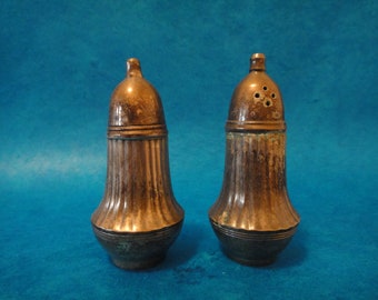 Vintage Silver Plated Salt and Pepper Shakers