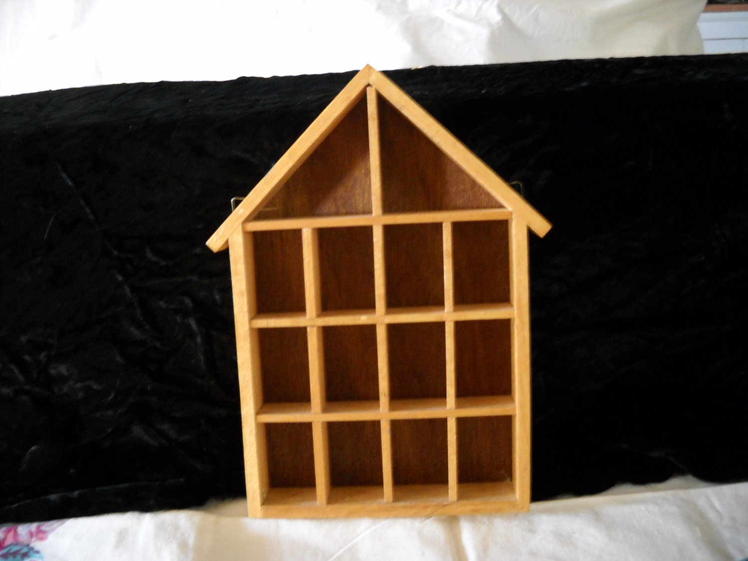 Small House Shaped Shadow Box