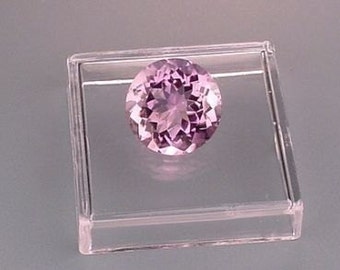 11mm round brilliant amethyst gem stone gemstone