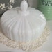 Milk Glass Covered Candy Dish