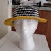 Tritoned Black White And Orange FULL BRIMMED Hat