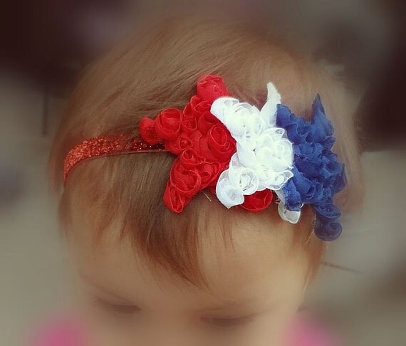 227 New baby 4th of july headbands 410 4th Of July Headband, Baby Headbands, Infant Headbands, Toddler   