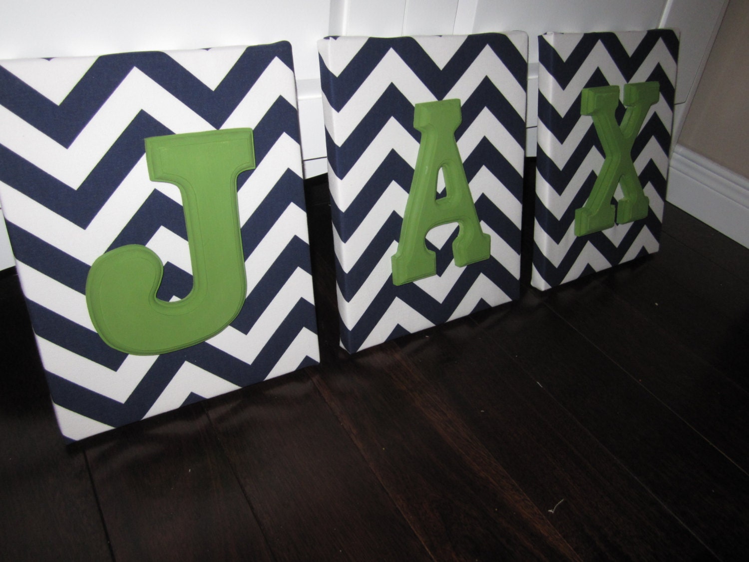 Wall Canvas Letters Nursery Decor Nursery Letters Wooden