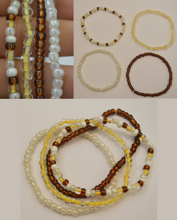 beaded personalised name bracelet bead name bracelet