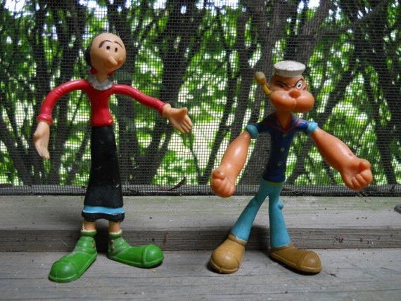 popeye bendable figures