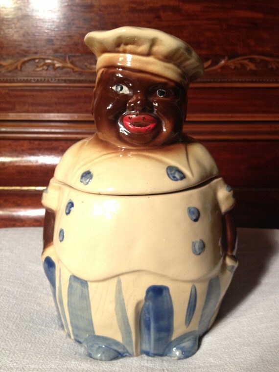 Items Similar To National Silver Chef Cookie Jar Black Americana Chef   Il 570xN.399306710 7i4s 