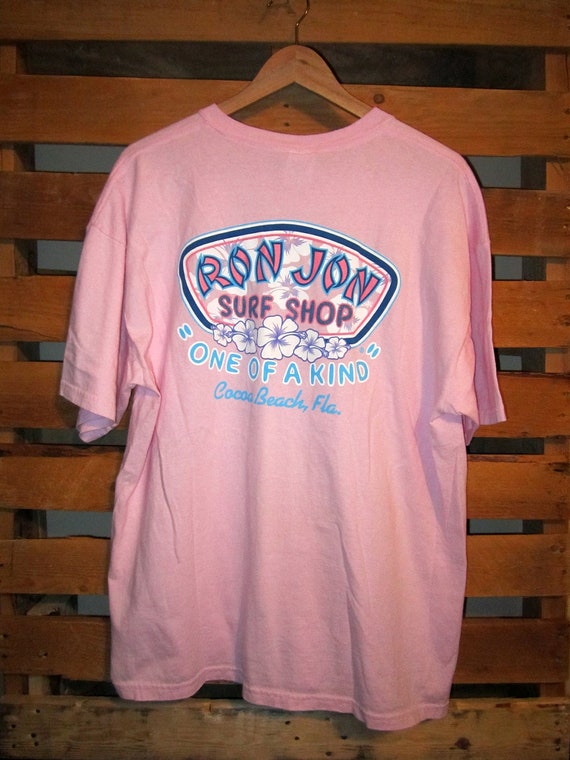 ron jon pink shirt