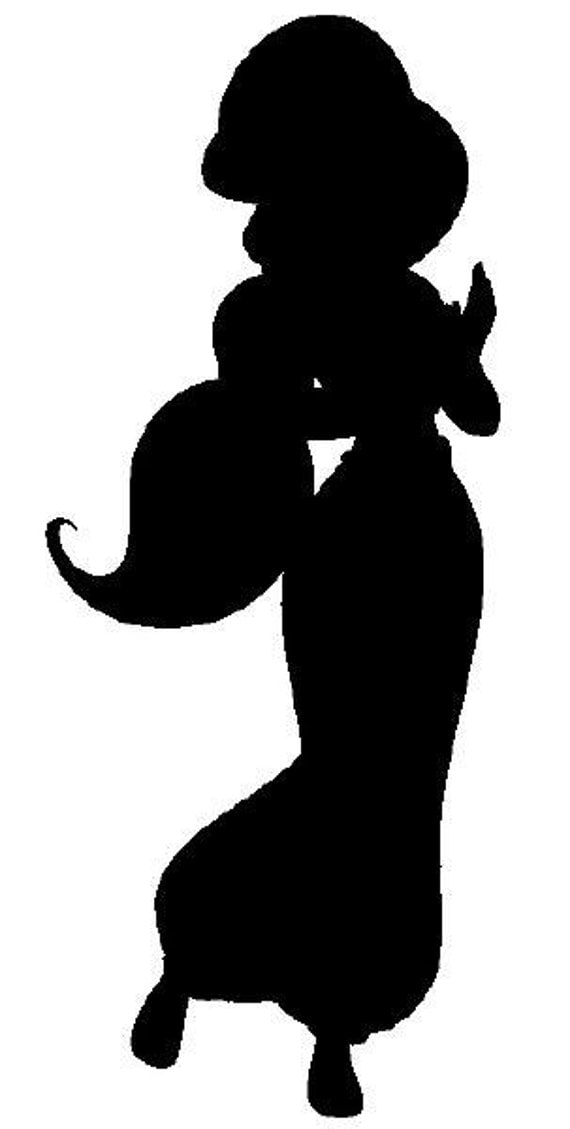 Download Items similar to Jasmine Silhouette Decal on Etsy