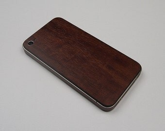 New Style For Apple iPHONE 4 4S Royal Primavera Wood Protector Decal Skin Body Wrap 6pcs