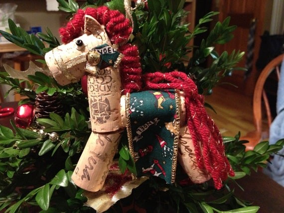 items similar to beautiful handmade cork horse christmas items similar to beautiful handmade cork horse christmas